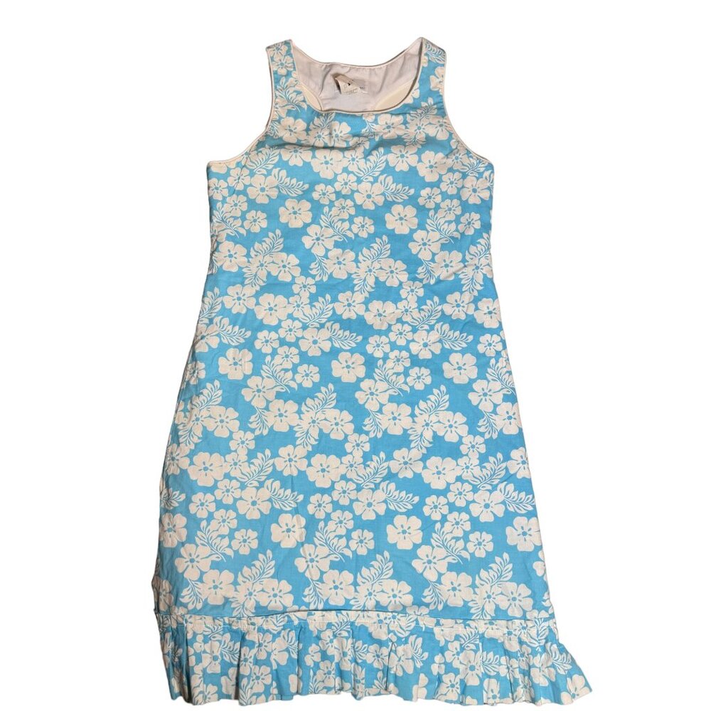Florence Eiseman tropical floral girls racerback dress size 12